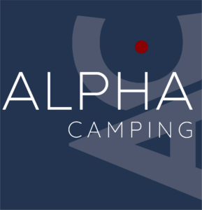 logo alpha camping