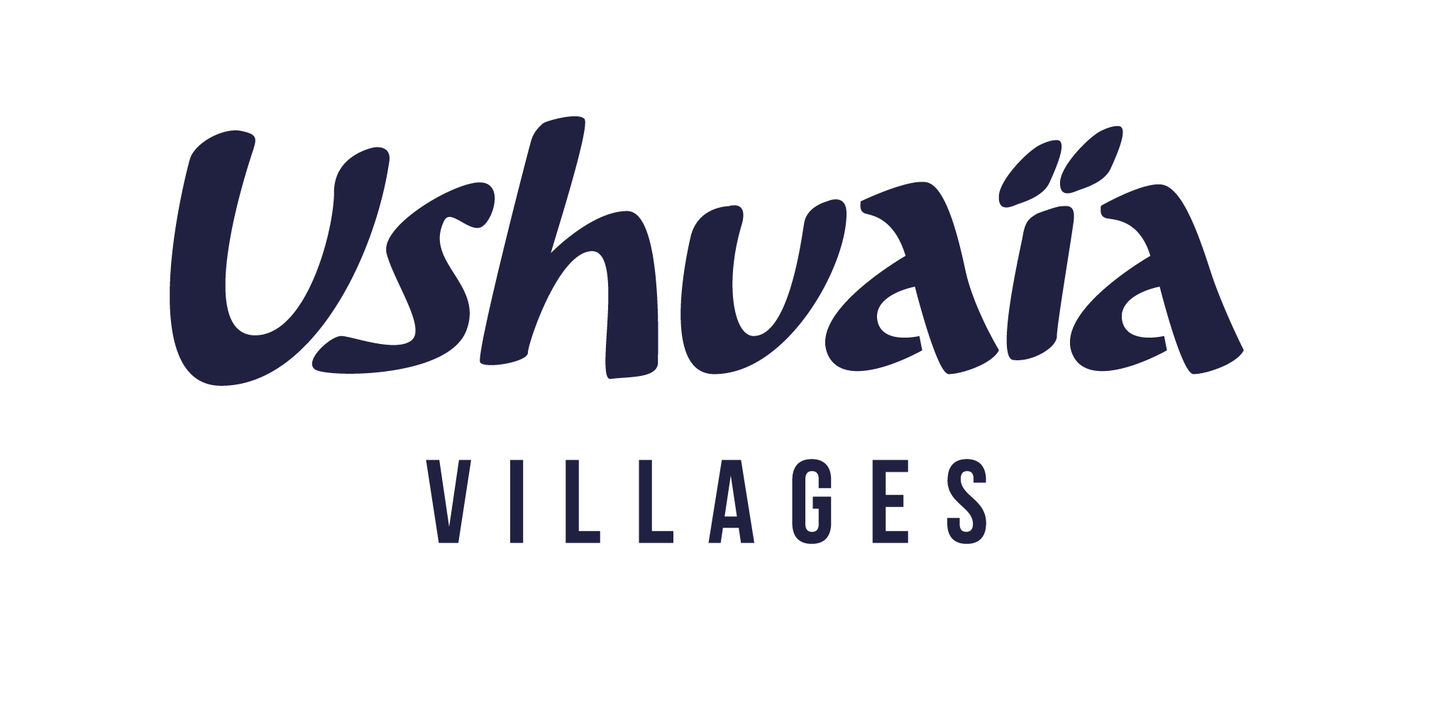 ushuaia village bleu logo